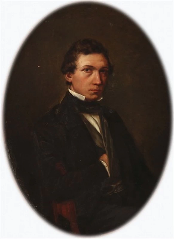 Ritratto del fratello maggiore dell'artista J. P. Bloch